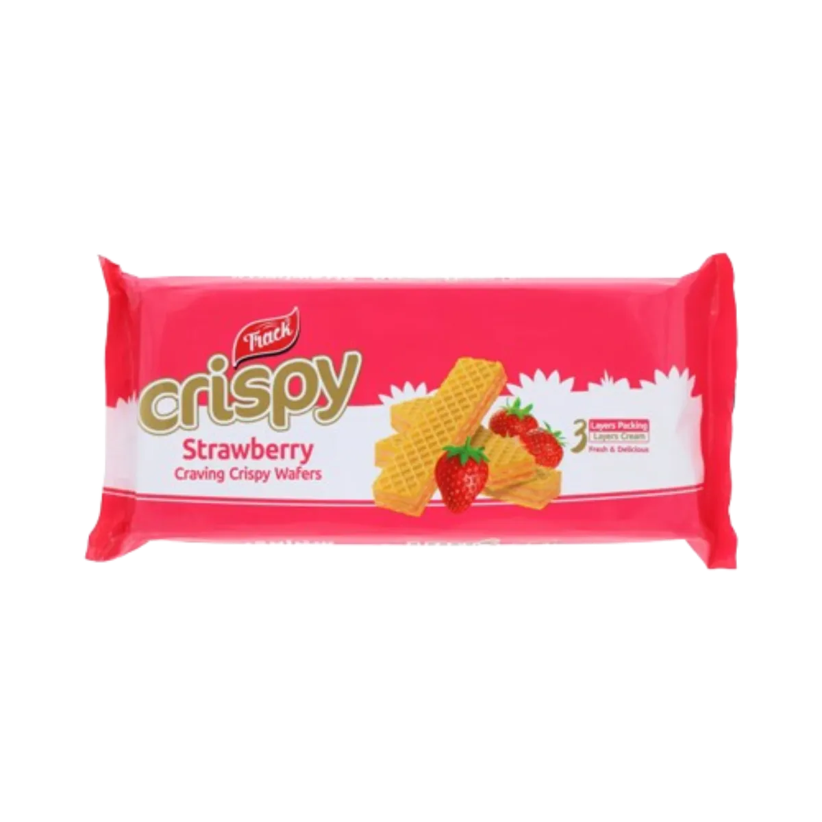 Track Wafer Strawberry 150GM