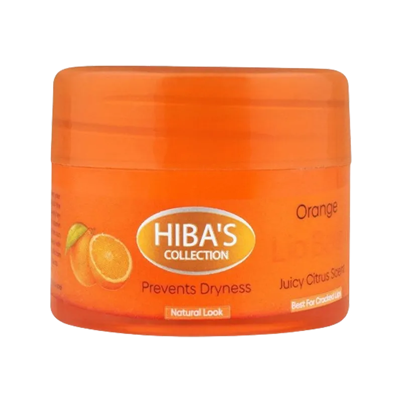 Hibas Collection Orange Lip Balm 15ml