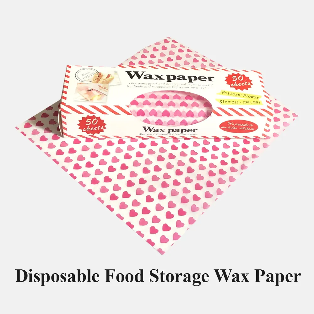 Disposable Food Storage Wax Paper