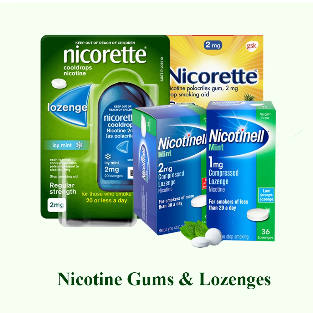 Nicotine-Gums-Lozenges