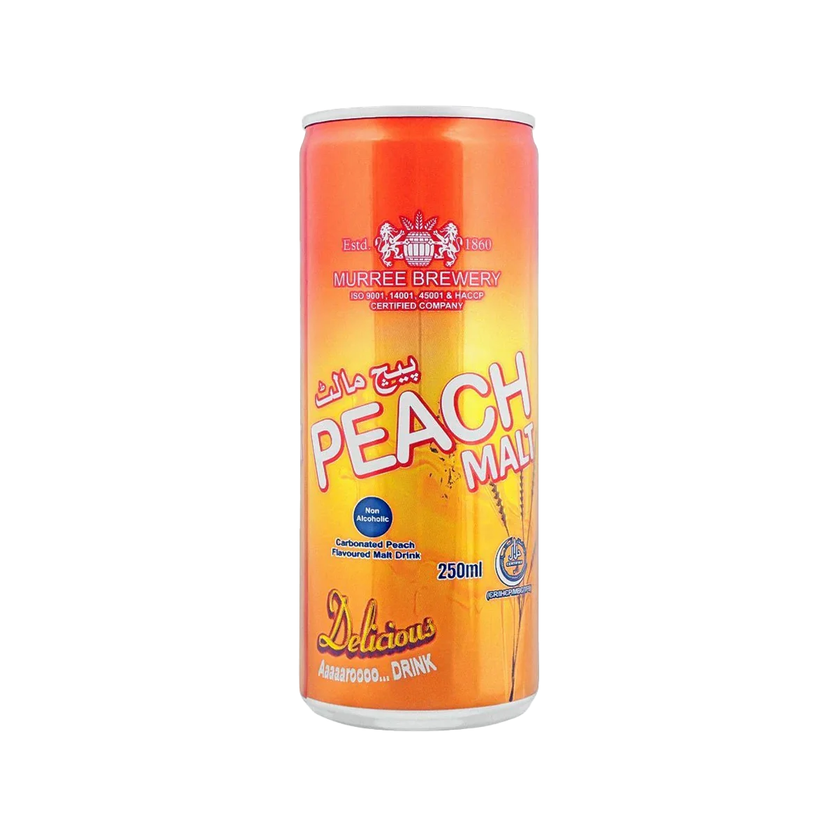 Murree Brewery Peach Malt Can 250ml