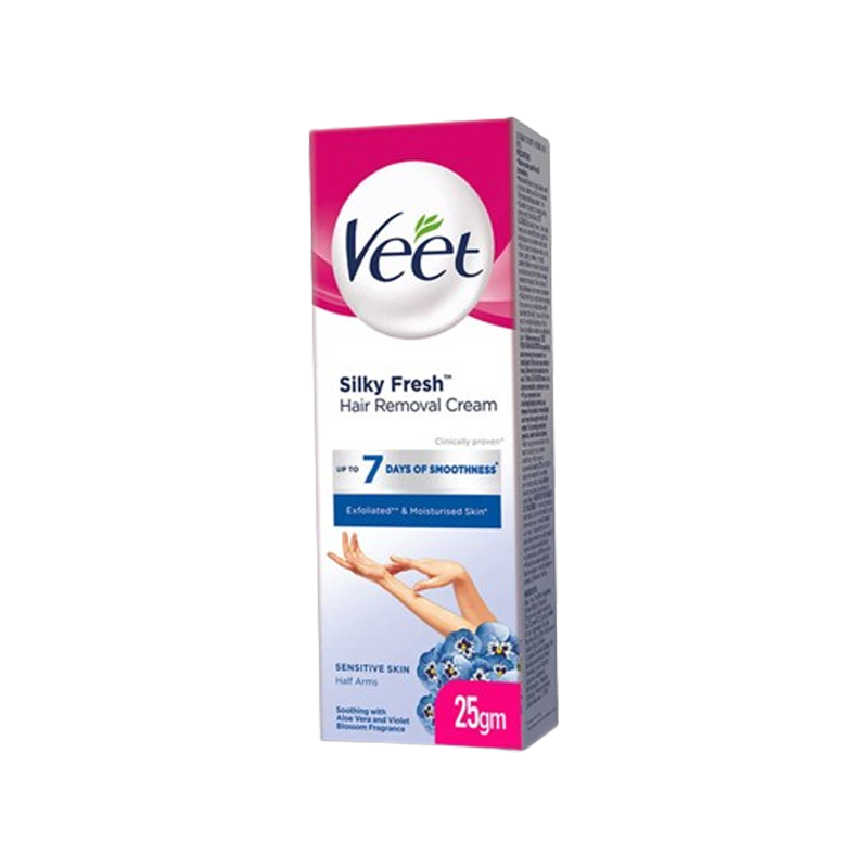 Veet Hair Removel Cream Silky Fresh Sensitive Skin 25g