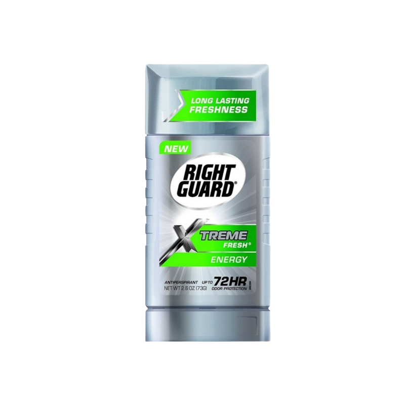 Right Guard Xtreme Fresh Antiperspirant Deodorant Invisible Solid Stick 73g