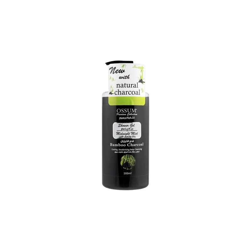 OSSUM Shower Gel Bamboo Charcoal 500ml