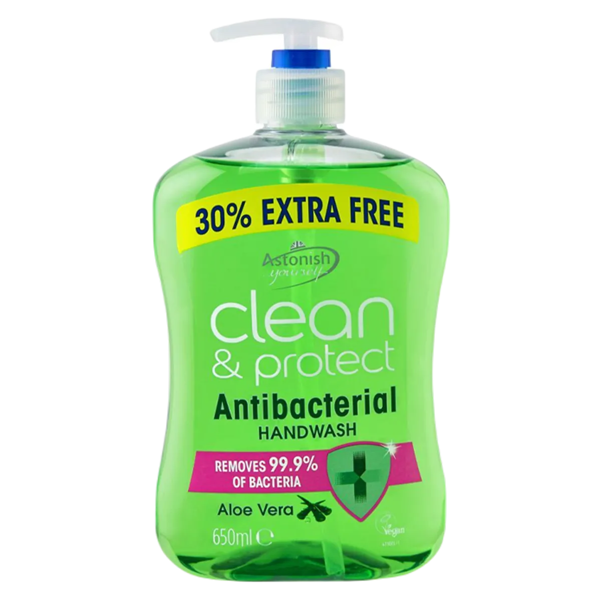 Astonish Clean & Protect Antibacterial Hand wash 650ml