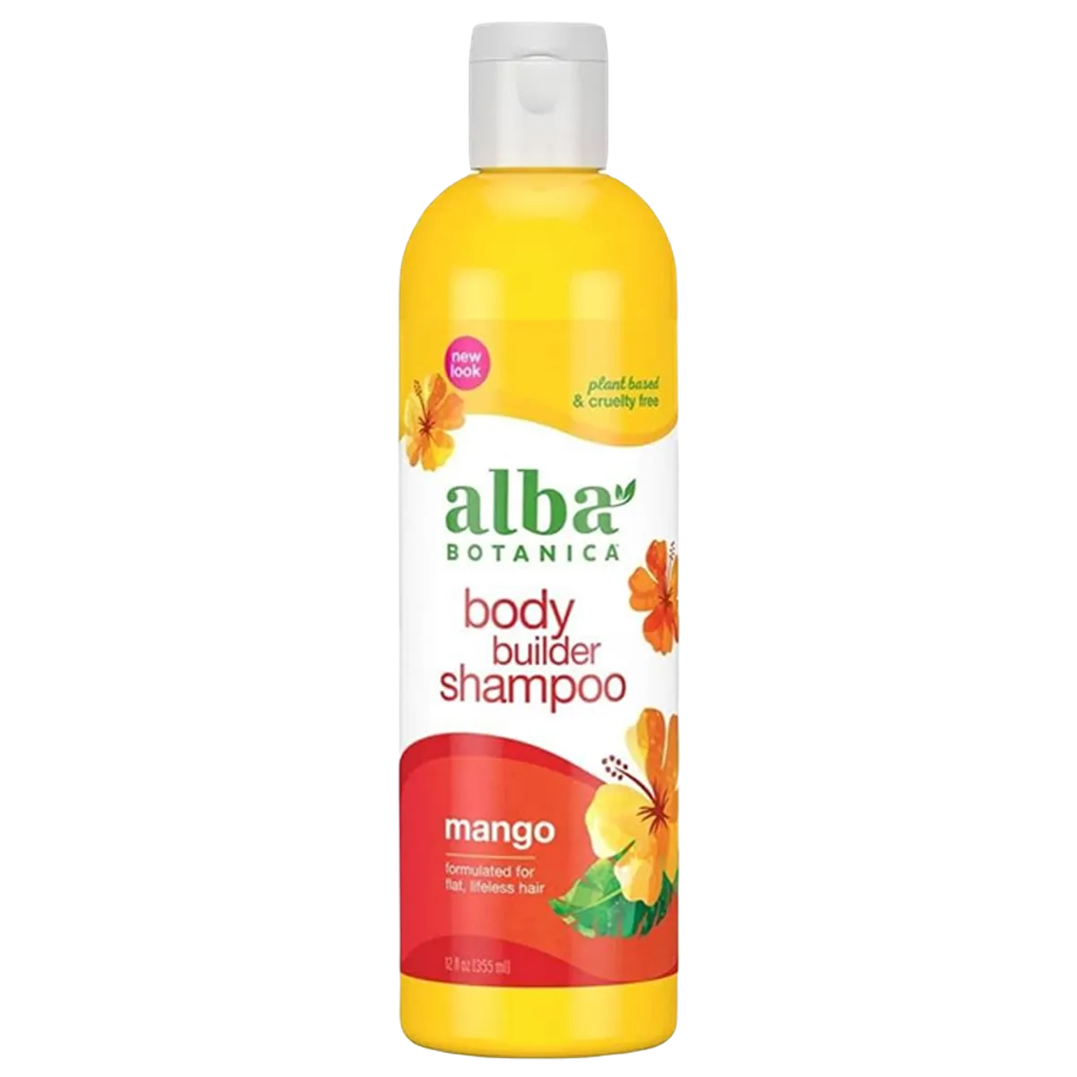 Alba Botanica Body Builder Shampoo Mango Flat & Life Less