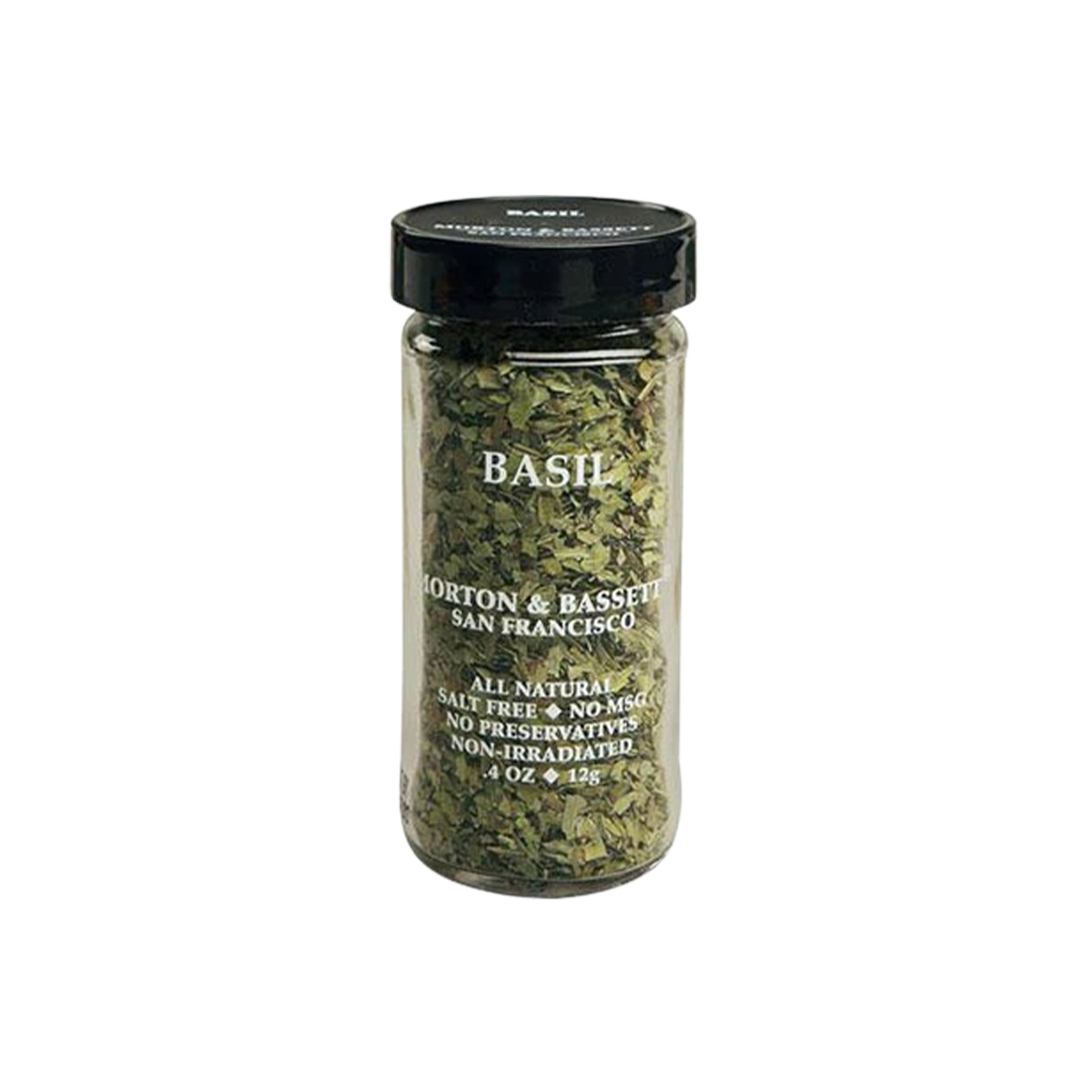 Morton & Bassett, Seasoning Basil, Case Of 3, .4 oz