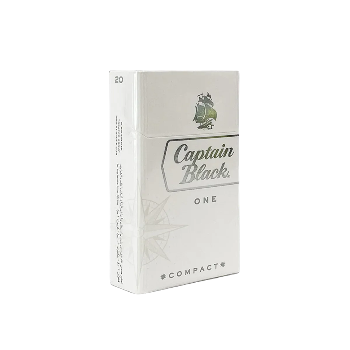 Captian Black White Compact Cigarete