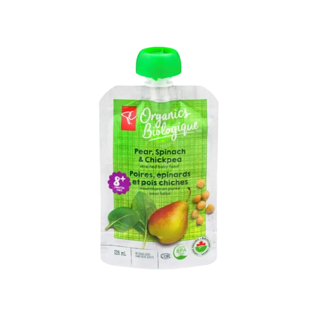 Pc Organics Pco Fruit Spinach Chia 128 Ml