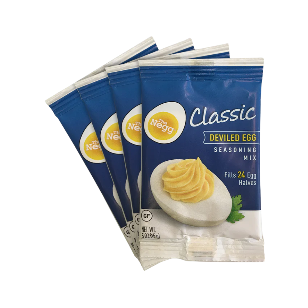 Airigan Solutions, LLC, NEGG Classic Deviled Egg Seasoning Mix - Case of 27 - .5 OZ