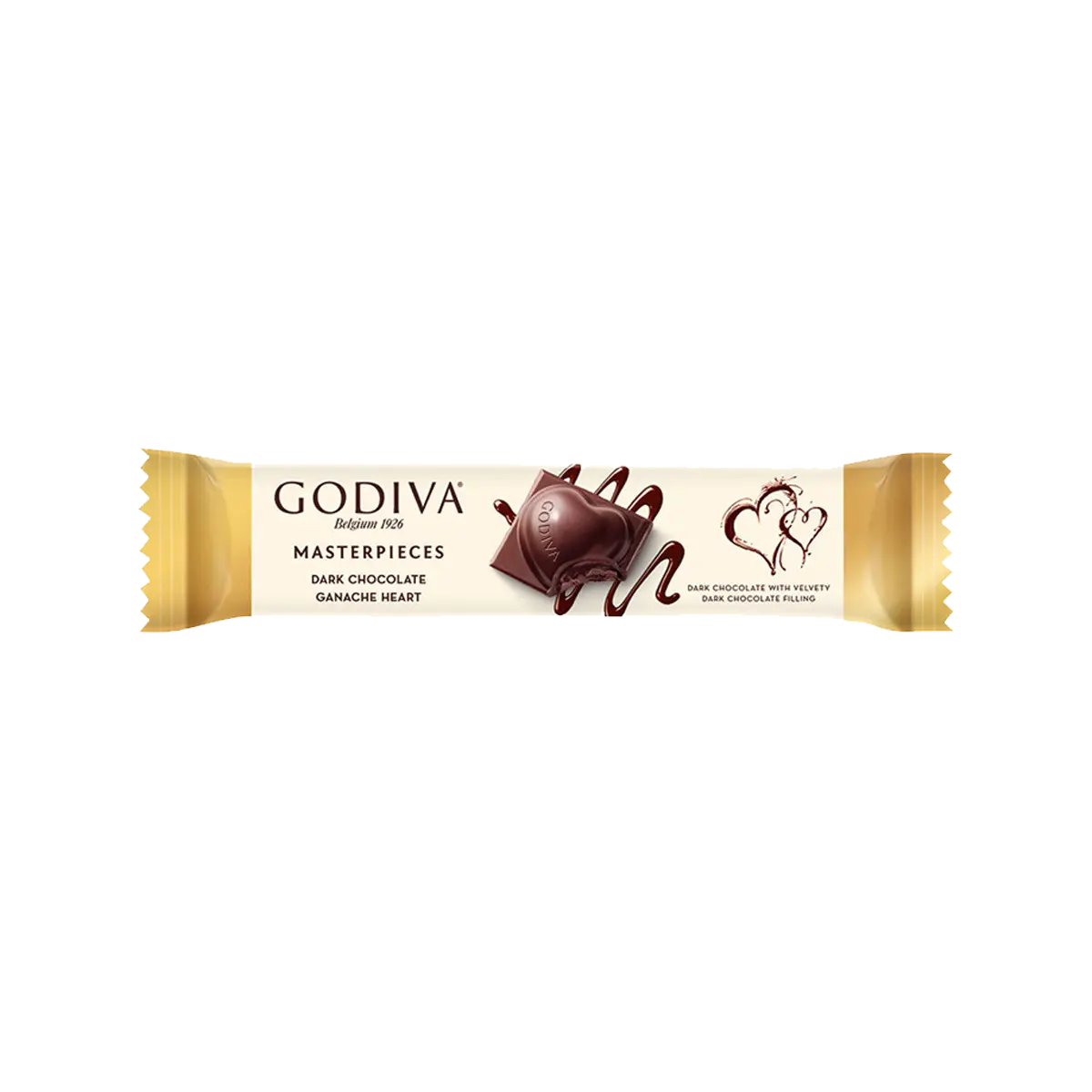 Godiva Milk Chocolate Dark Ganache Heart 32g