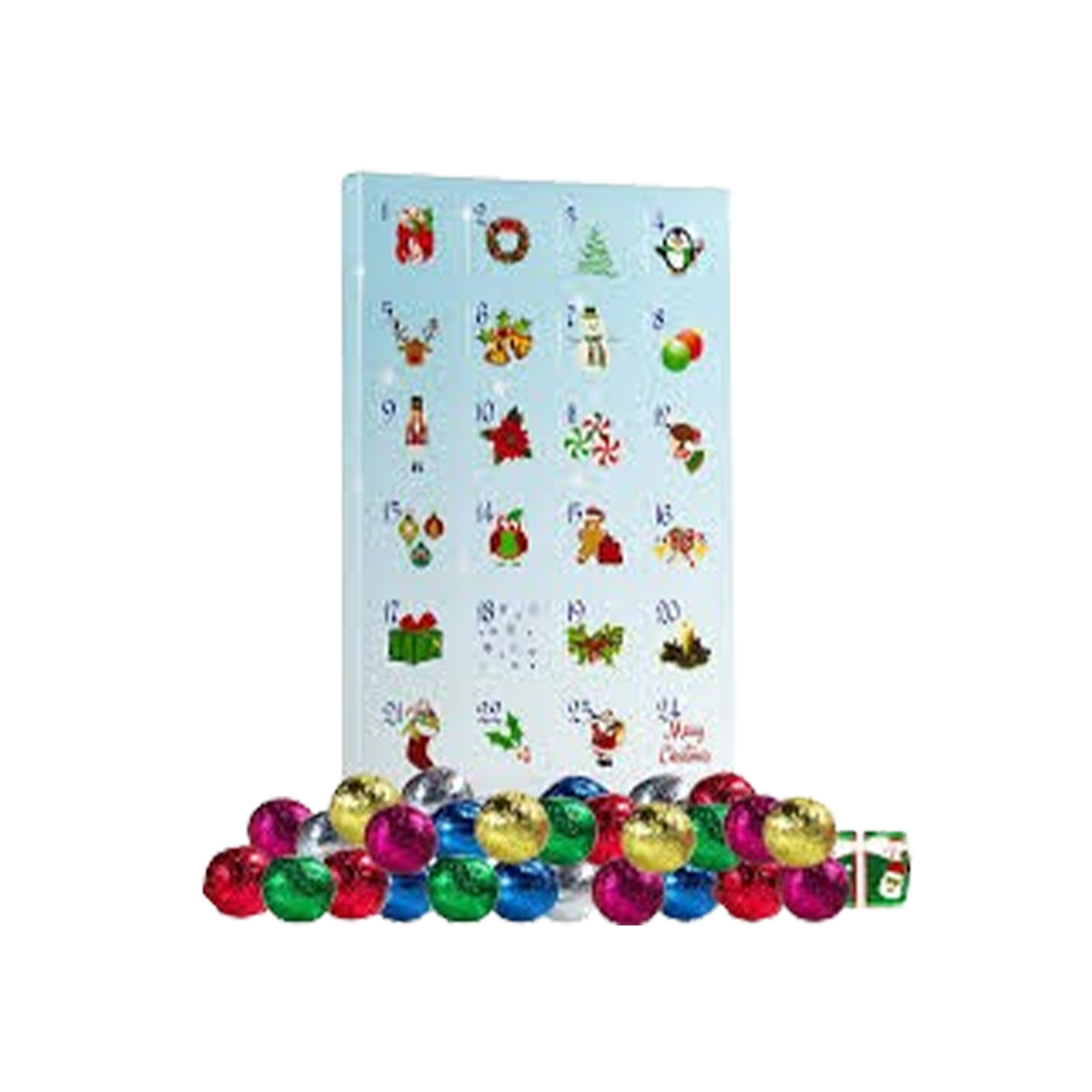 Lovery Chocolate Advent Calendar 2023 - 24 Days Countdown to Christmas Calendar Advent Dairy Milk Chocolate Candy Advent Calendar - 1 lb