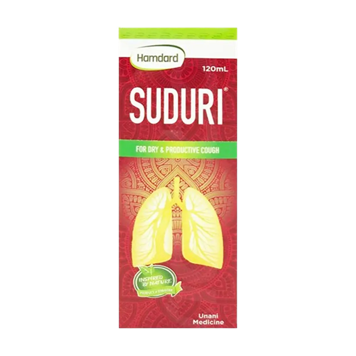 suduri syp 120ml For Dry & Productive Cough hamdard