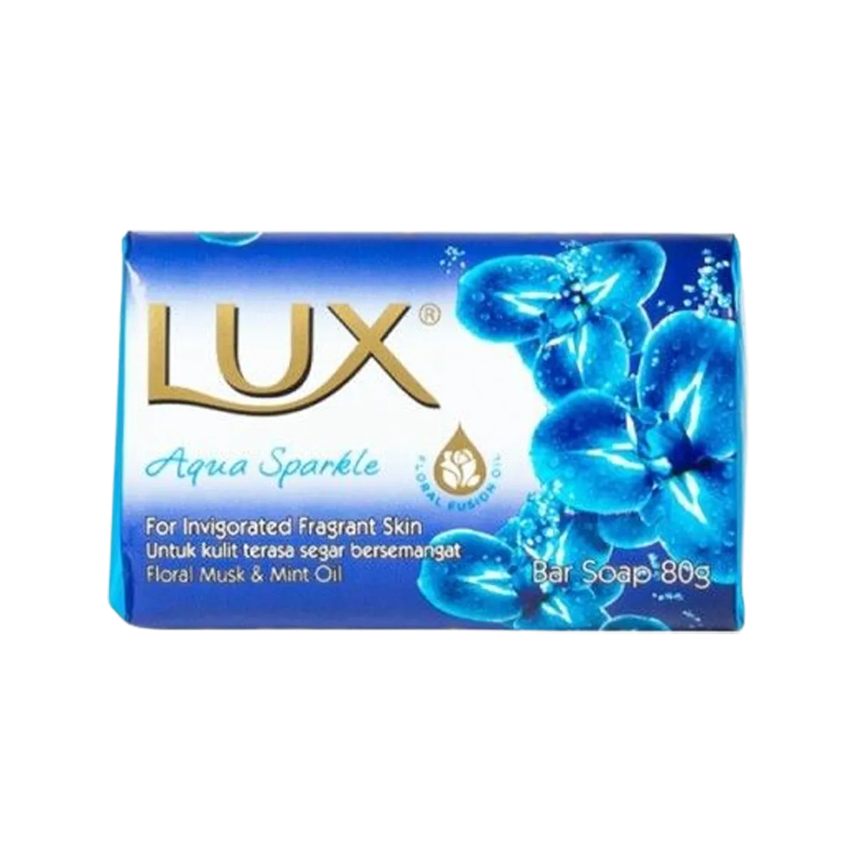 Lux Aqua Sparkle Bar Soap 80g