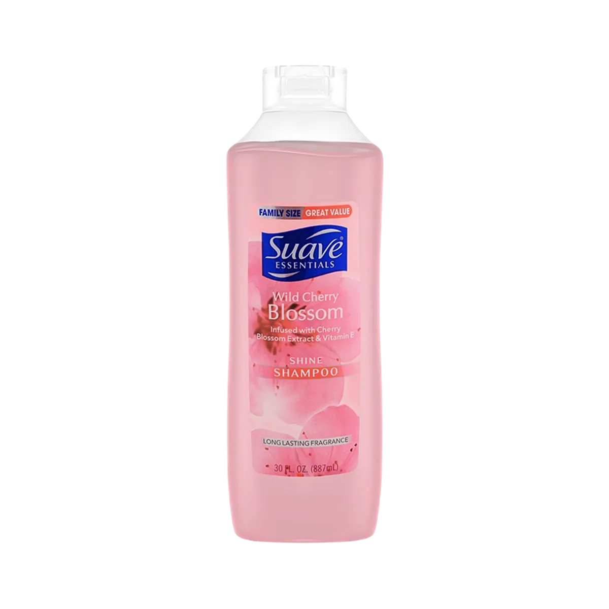 Suave Wild Cherry Blossom Shine Shampoo 887ml