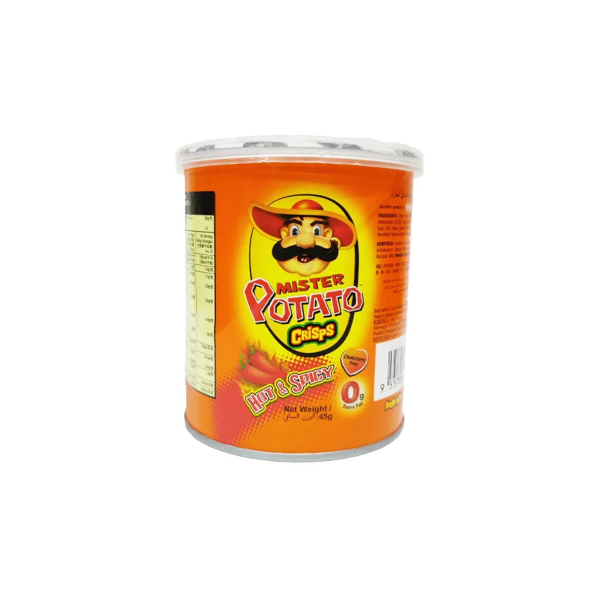 Mister Potato Crisps Hot Spicy 45g