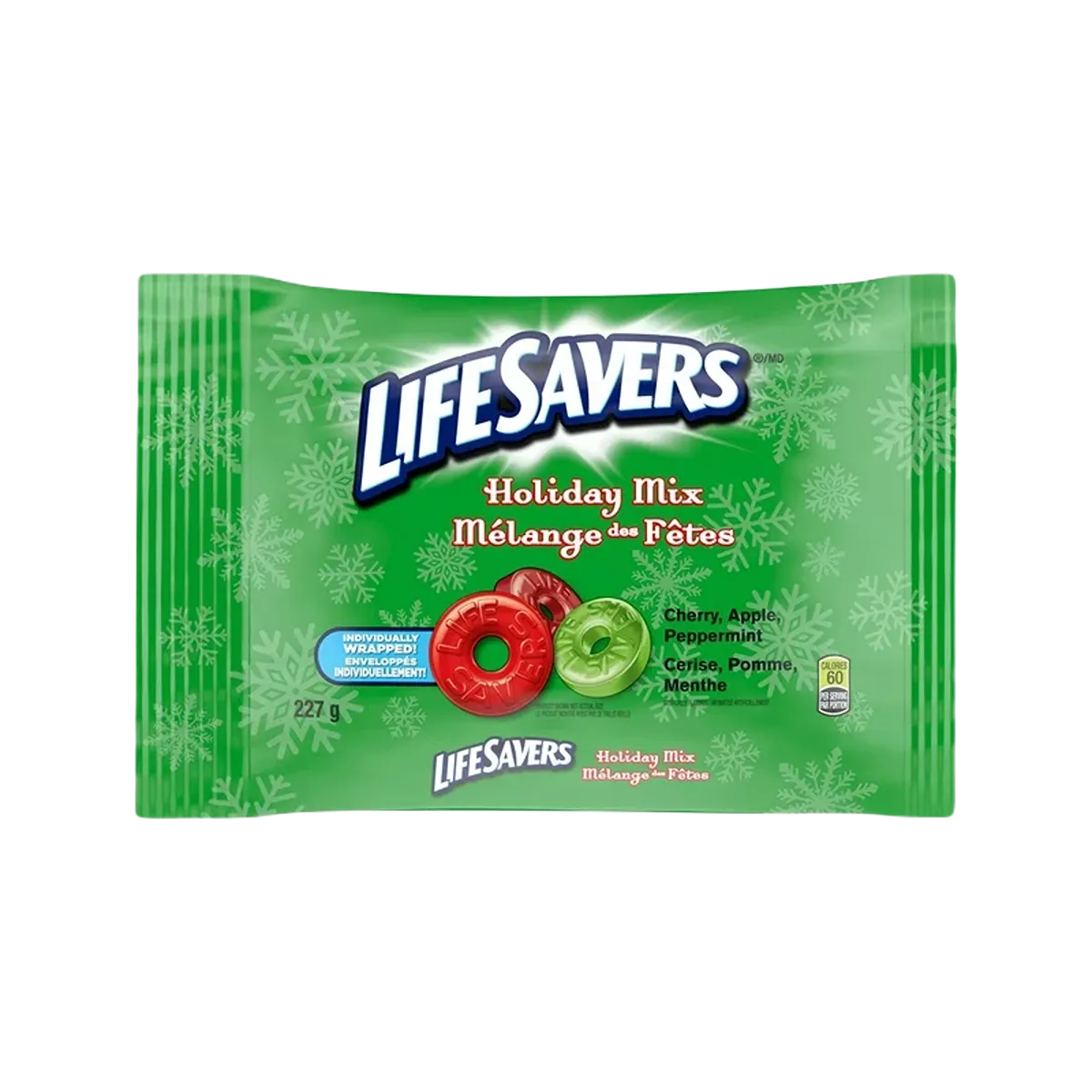 Life Savers Holiday mix (Cherry, Apple, Peppermint) 227g