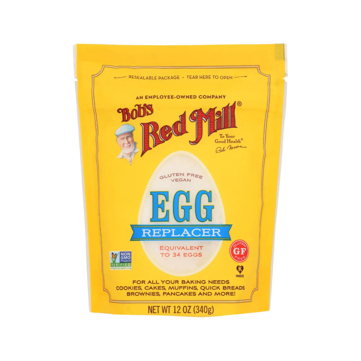 Bob's Red Mill, Egg Replacer Gluten Free, Case Of 5, 12 oz
