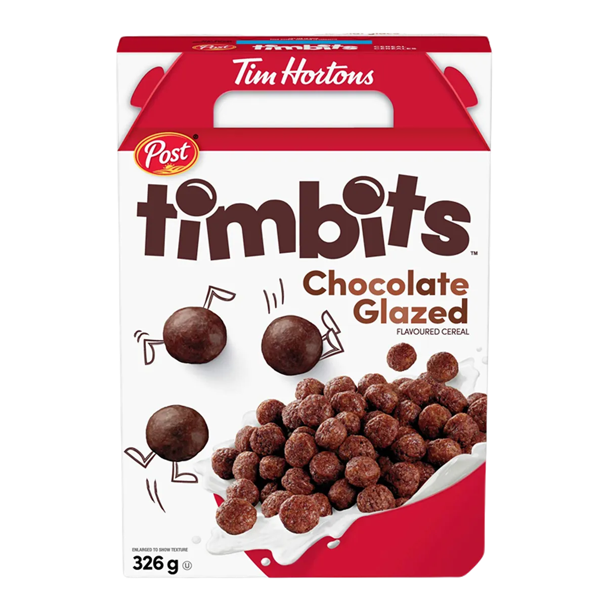 Tim Hortons Timbits Chocolate Glazed Cereal 326g