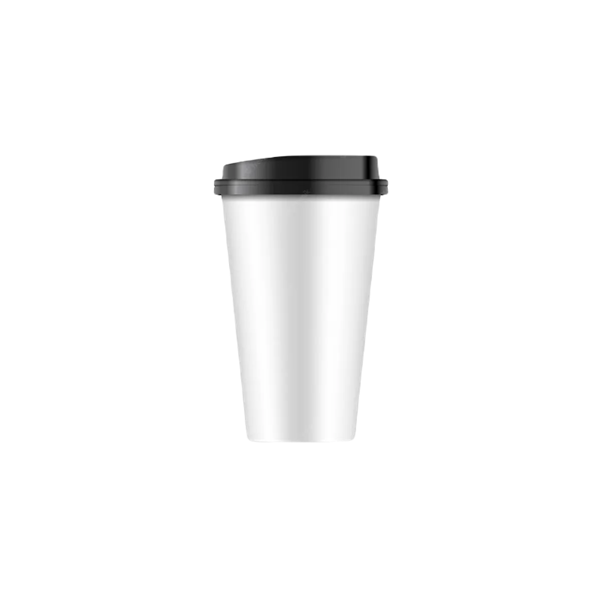 Plain Coffee Cup With Lid