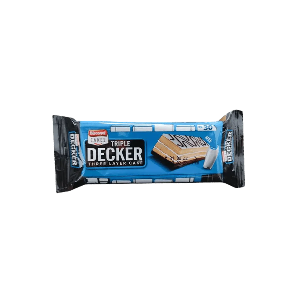 Bisconni Cake Triple Deckep Browine Rs.30