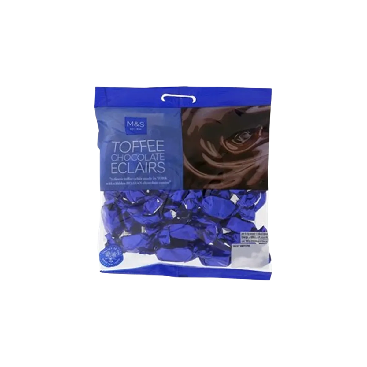 M&S Toffee Chocolate Eclairs 200g
