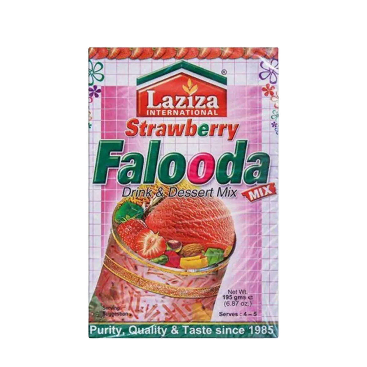 Laziza Falooda Mix Strawberry 195g