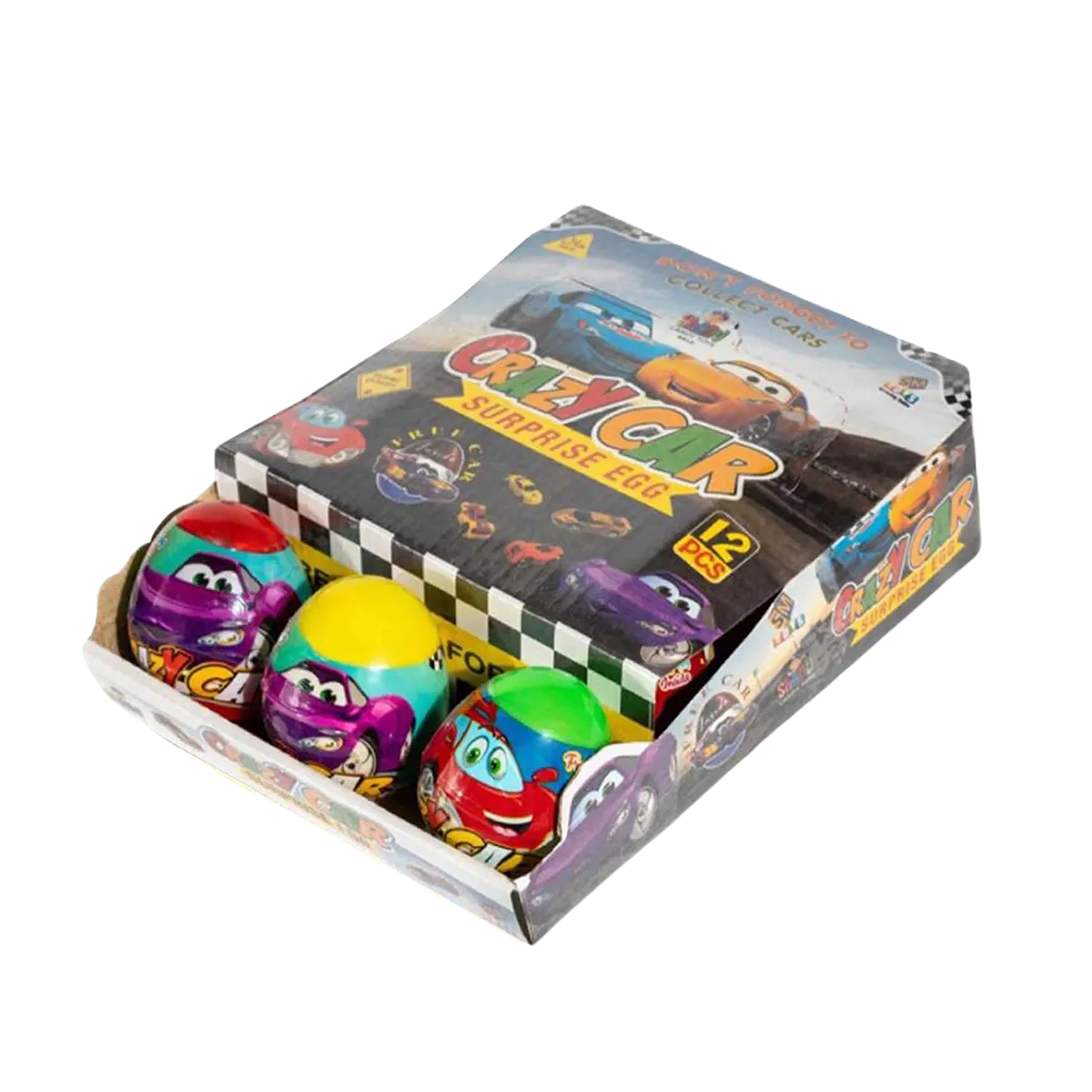 Shanu Crazy Car Boys Egg Candy