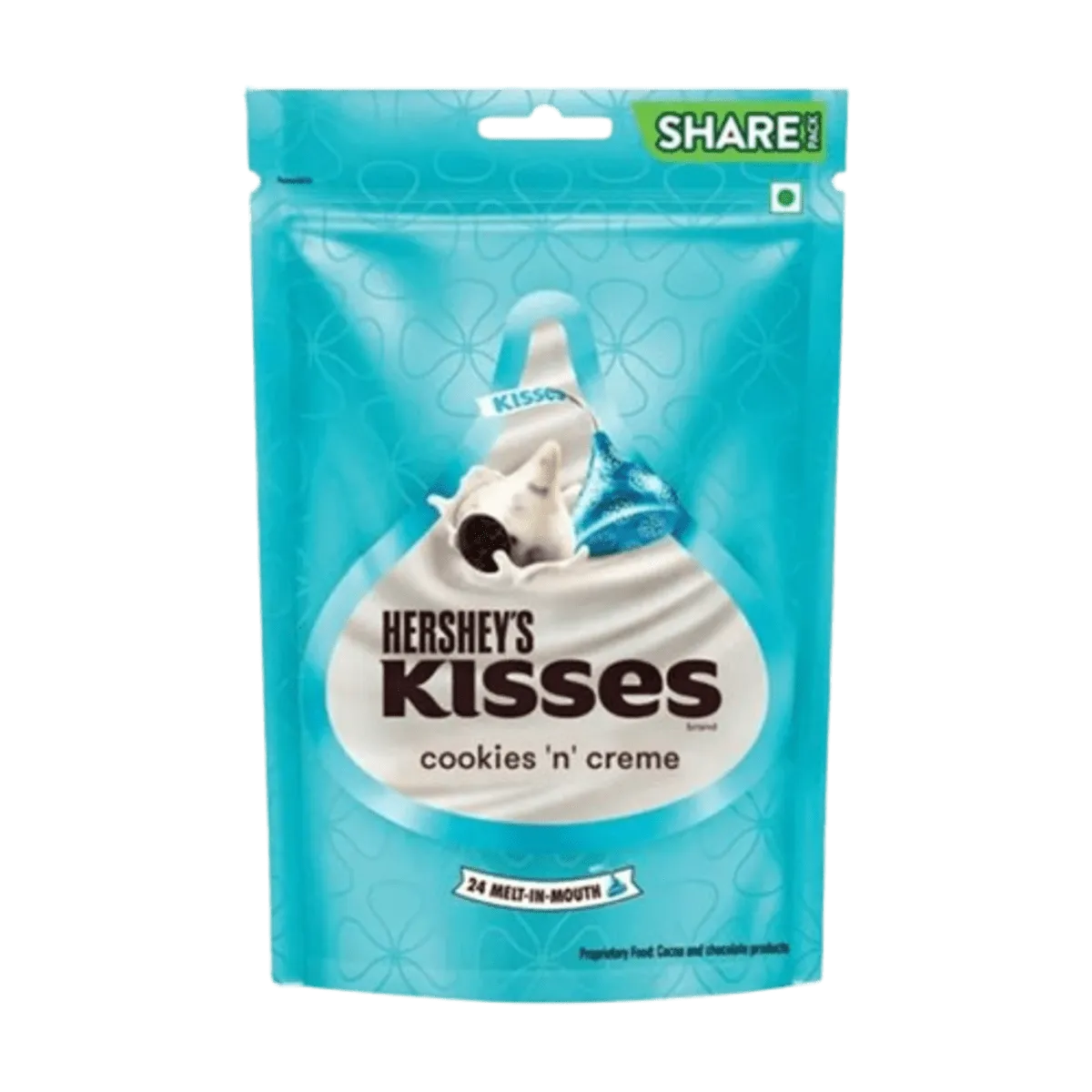 Hersheys Kisses Cookies & Creme Chocolate 100 g