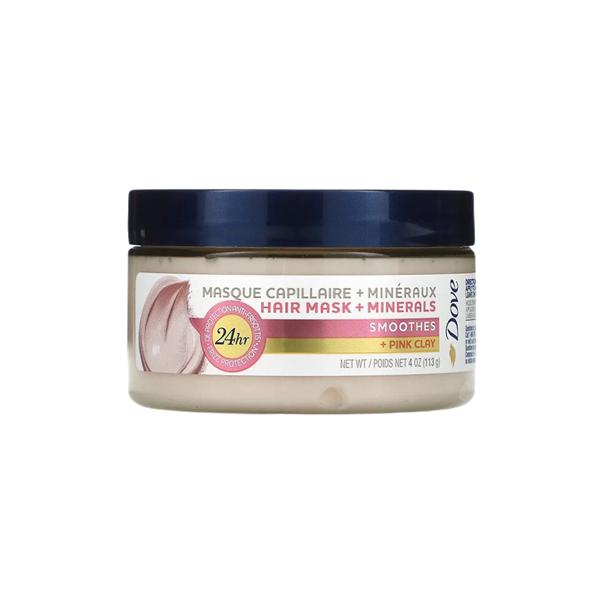 Dove Hair Musk Jar Pink Clay 113GM