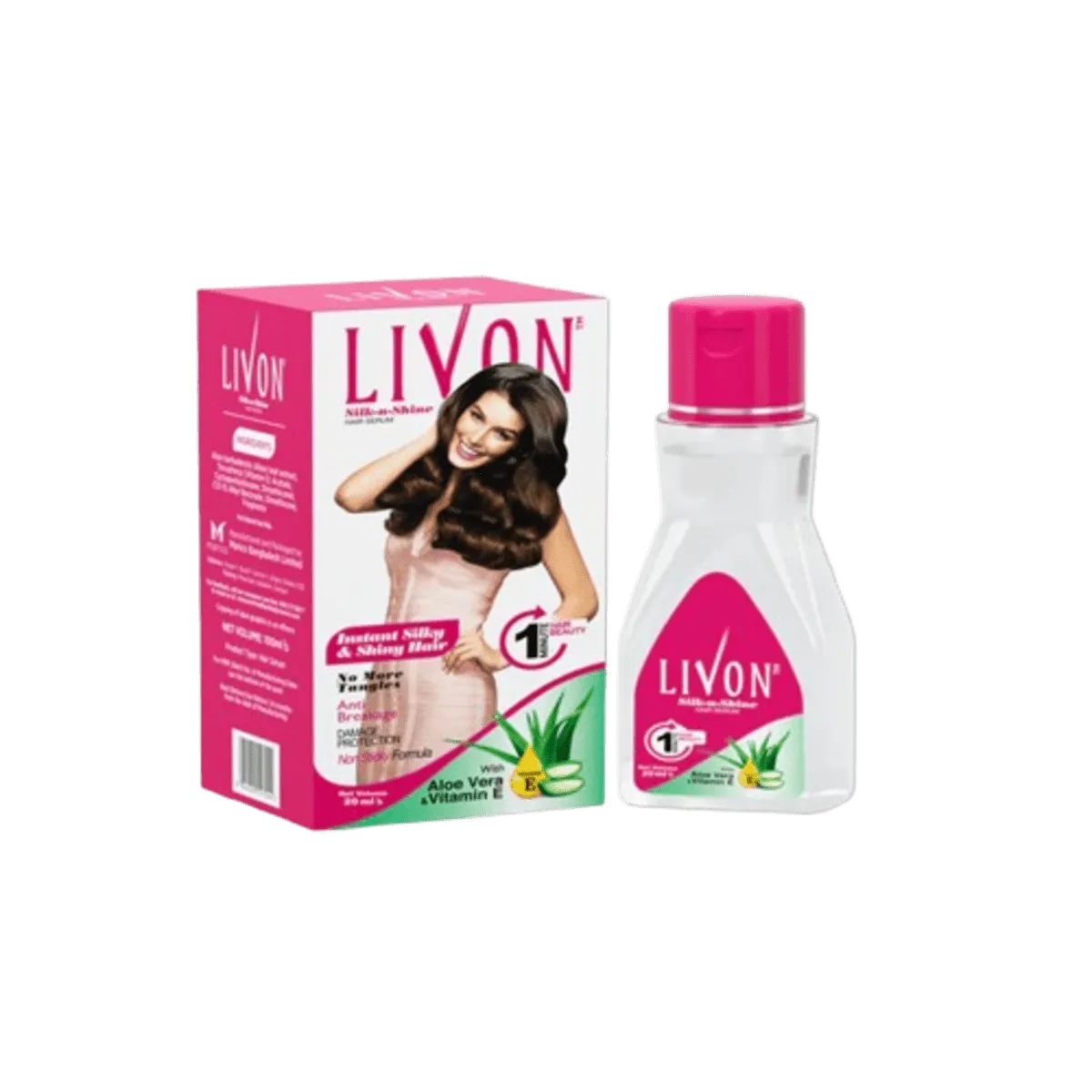 Liveon Insrant Silk N Shine Hair Serum 100ml