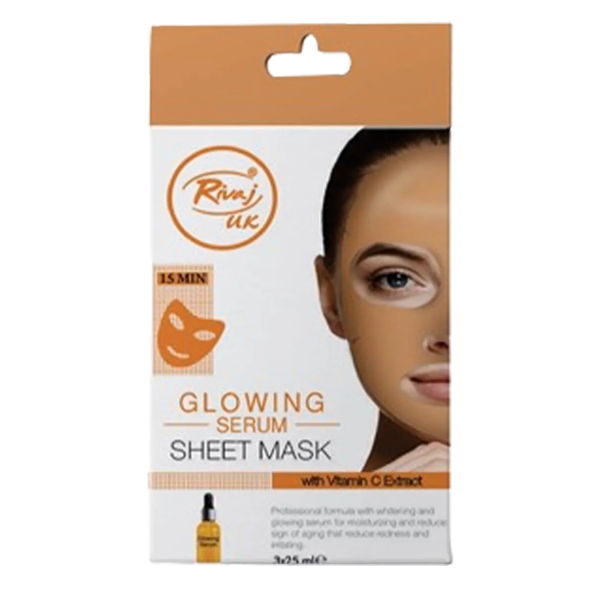 Rivaj Uk Glowing Serum Face Mask Sheets