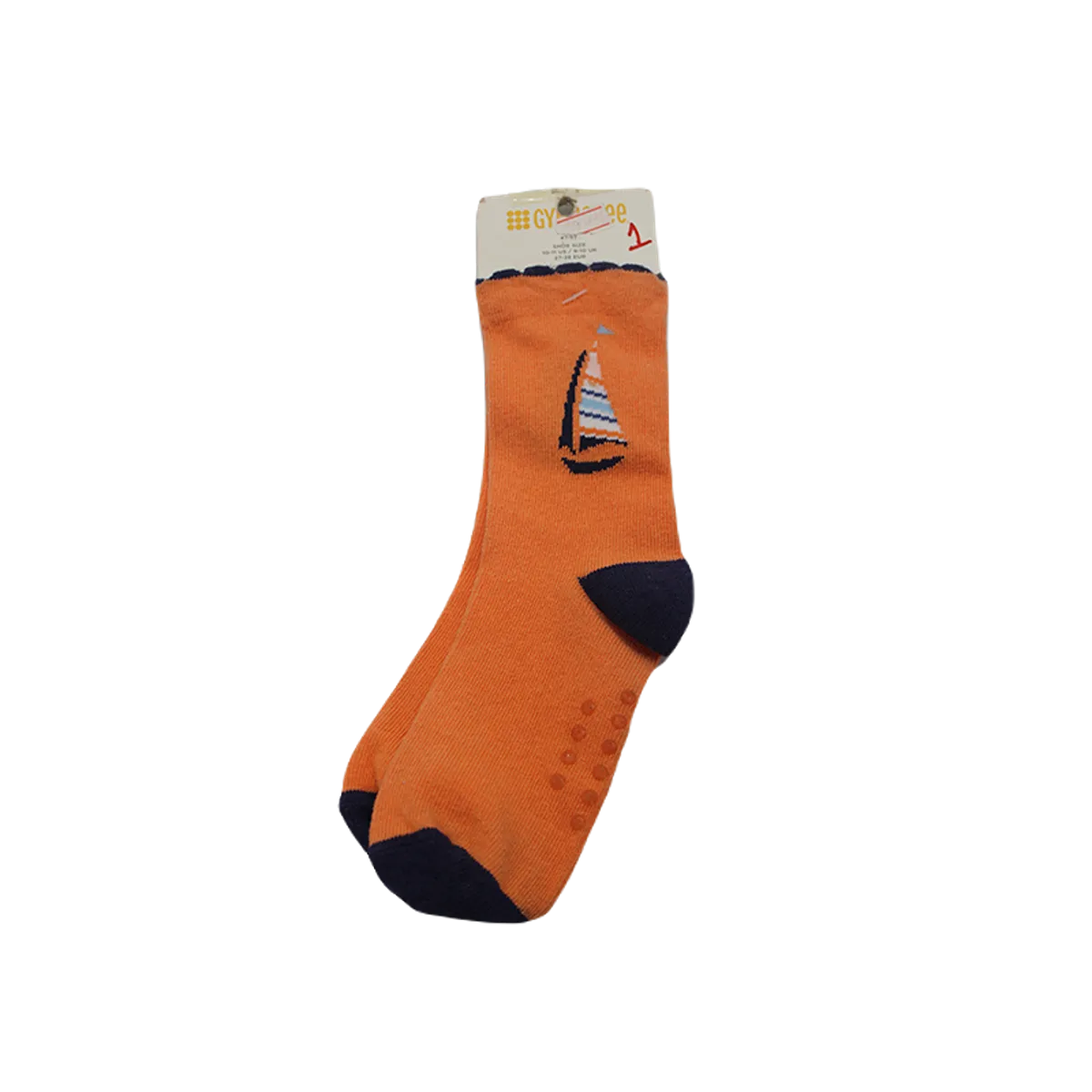 Gymboree Baby Girl Socks Size 4T-5T Peach Navy