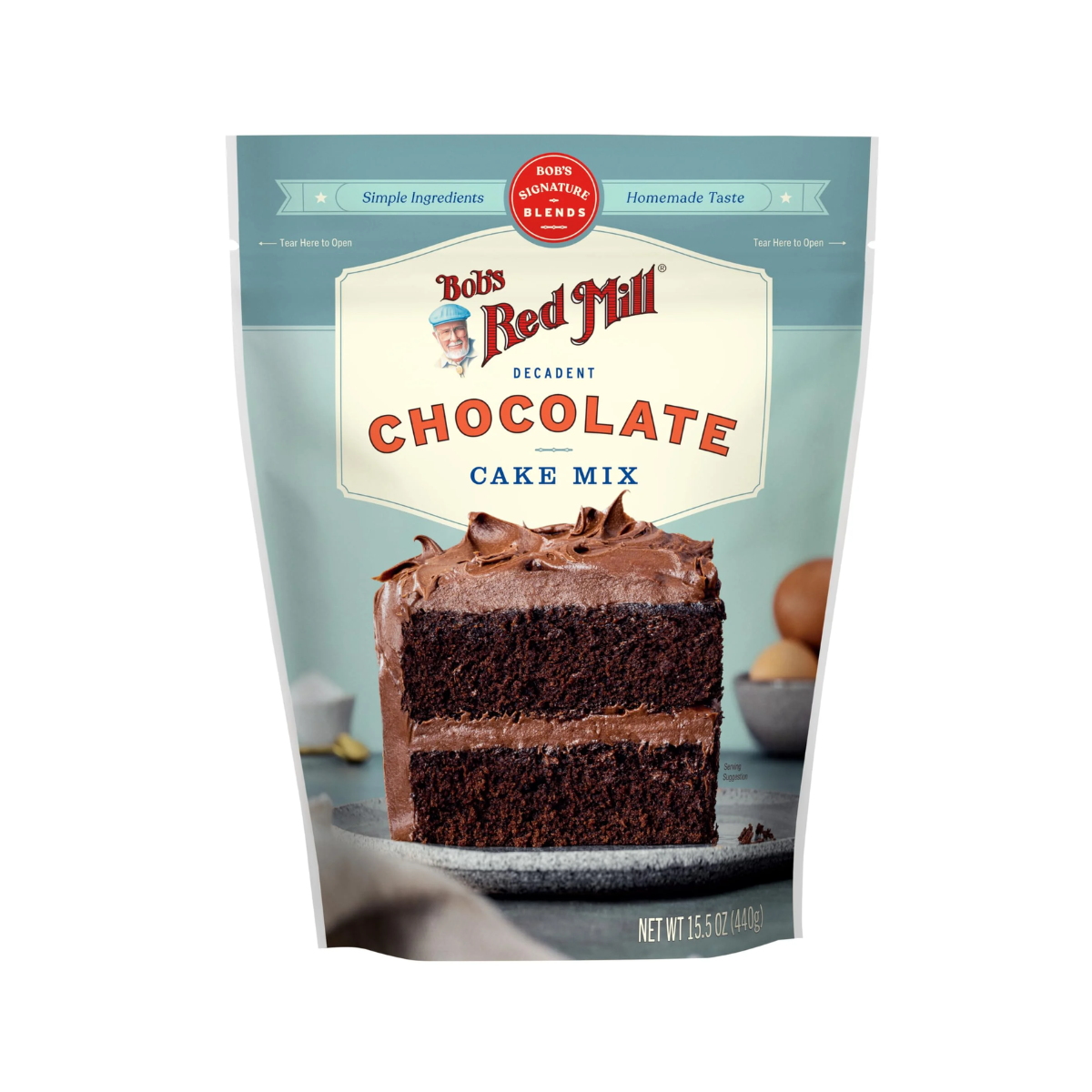Bob's Red Mill, Decadent Chocolate Cake Mix, Case Of 4, 15.5 oz