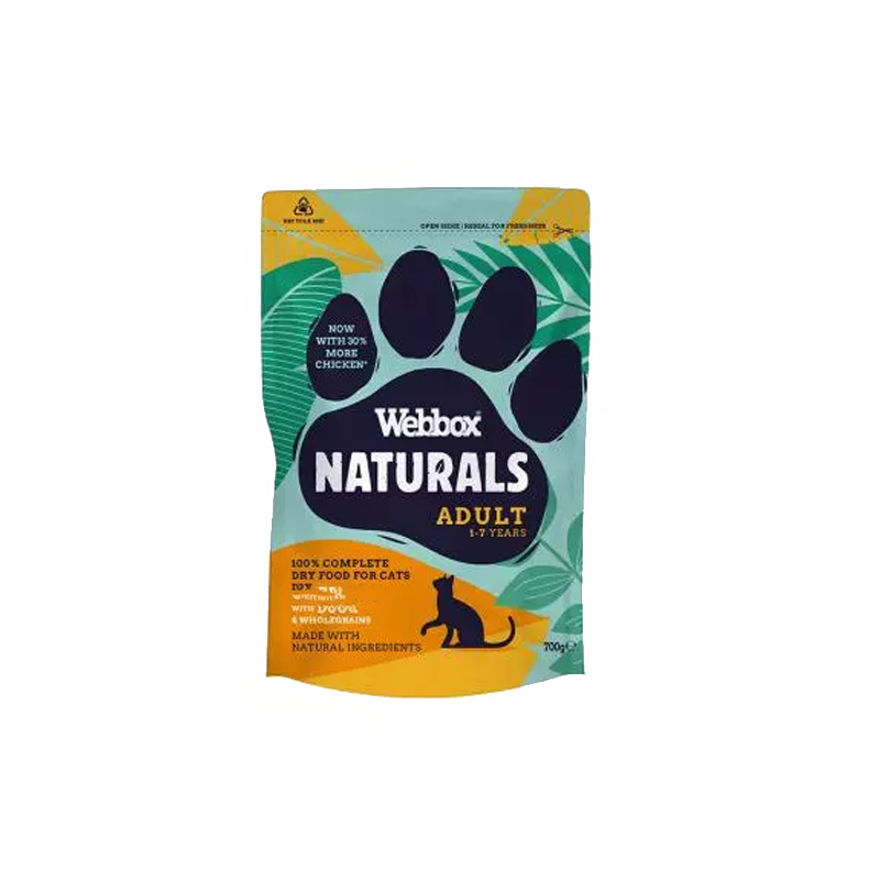Webbox Natural Adult 1-7 Year Cat Food Assorated 100G