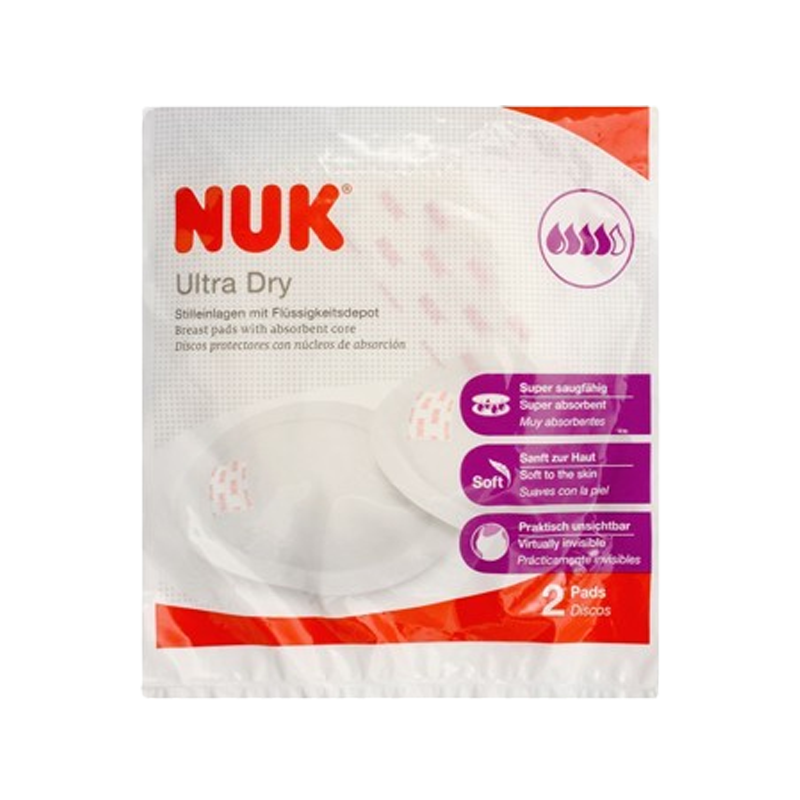 Nuk Ultra Dry Breast Pads 2 Pcs