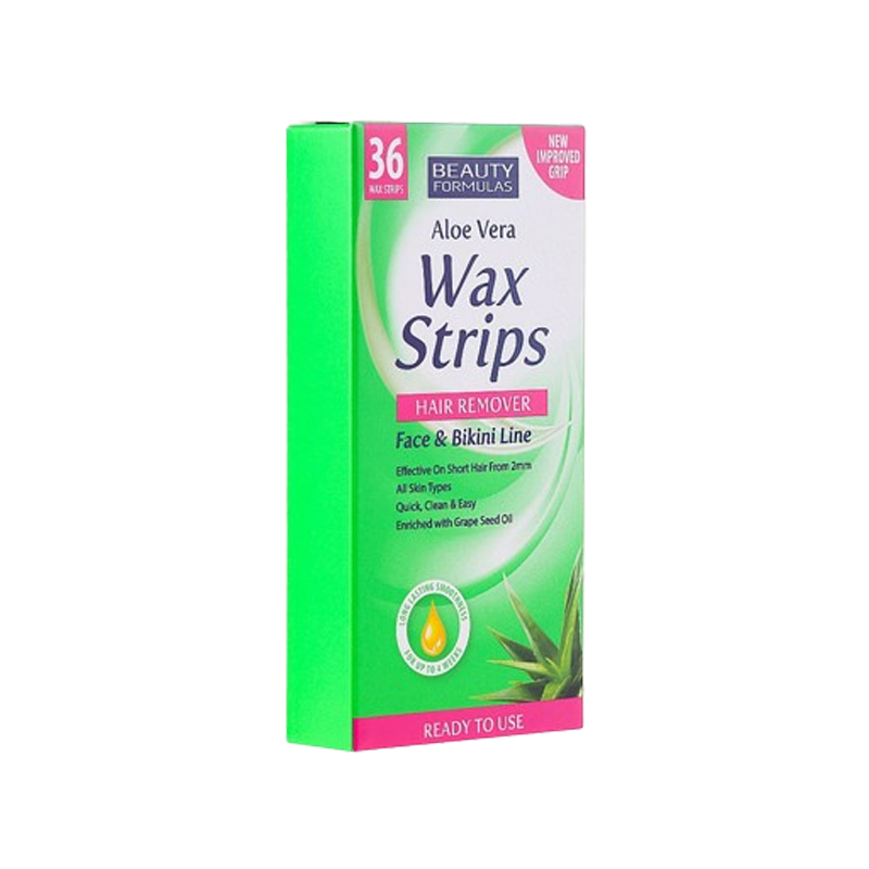 Beauty Formula Facial Wax Strips 36s