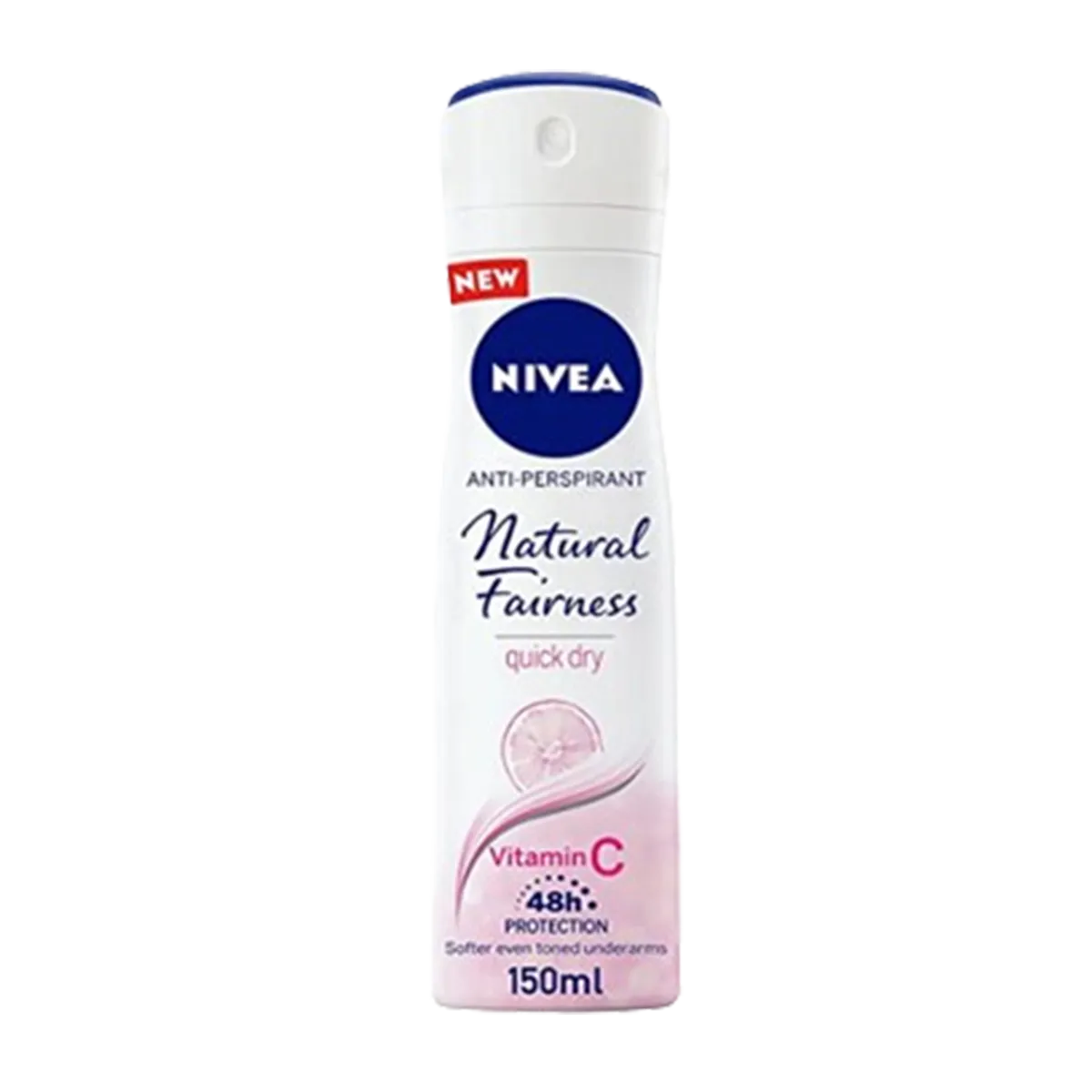 Nivea Anti-Perspirant Natural Fairness Fairer & Smoother Underarms 48 Hours Gentle Care 150ml