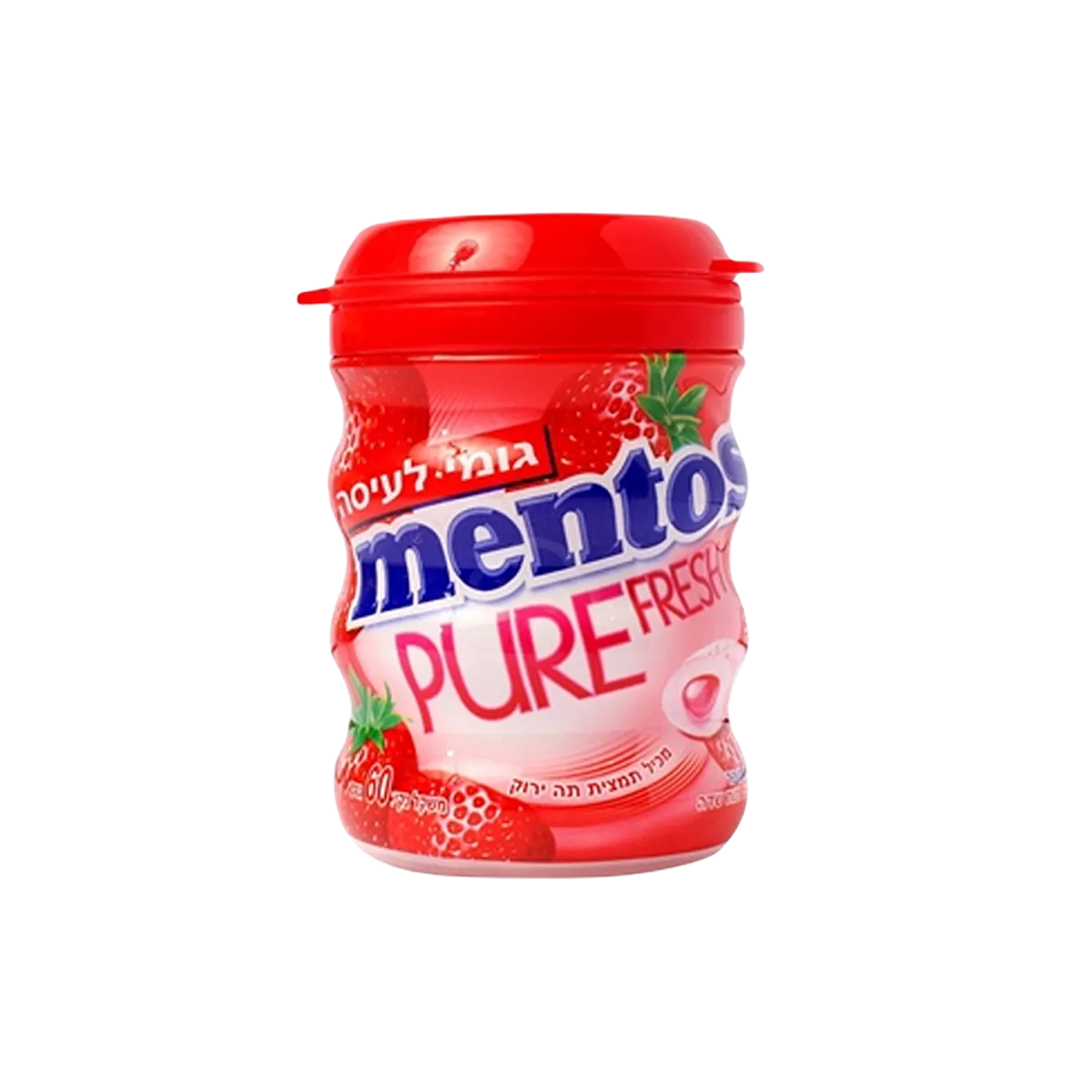 Mentos Strawberry Chewing Gum 60g