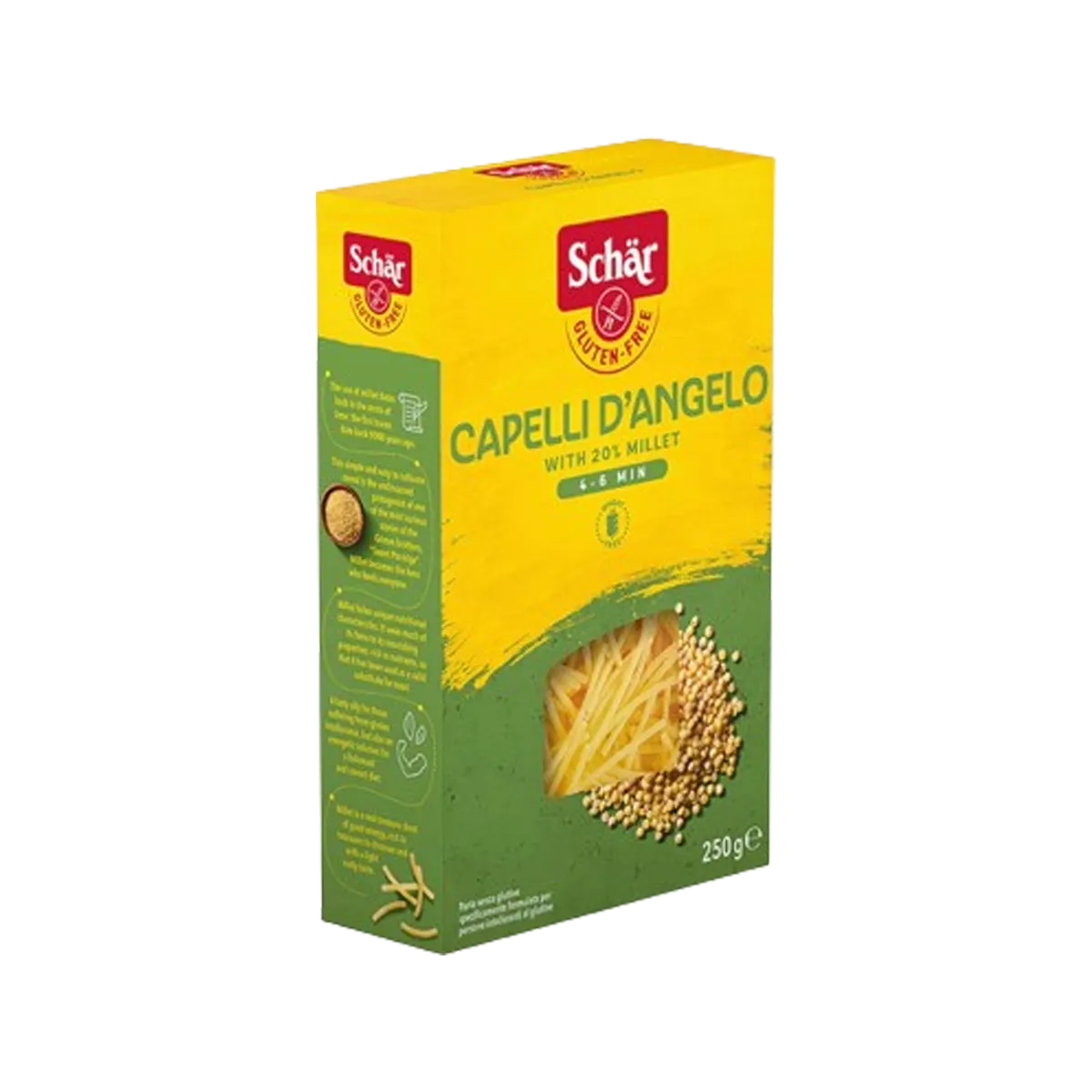 Schar Capelli dAngelo Pasta Gluten Free 250G