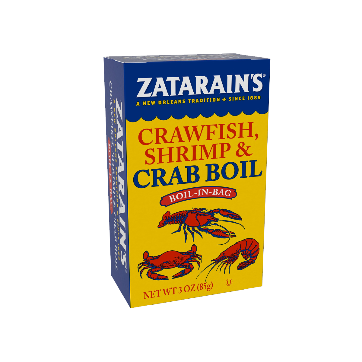 Zatarain's, Crawfish Shrimp And Crab Boil, Case Of 6, 3 oz