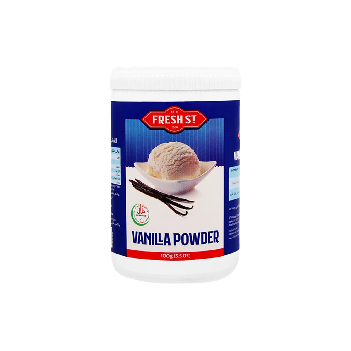 Fresh St Vanilla Powder 100g
