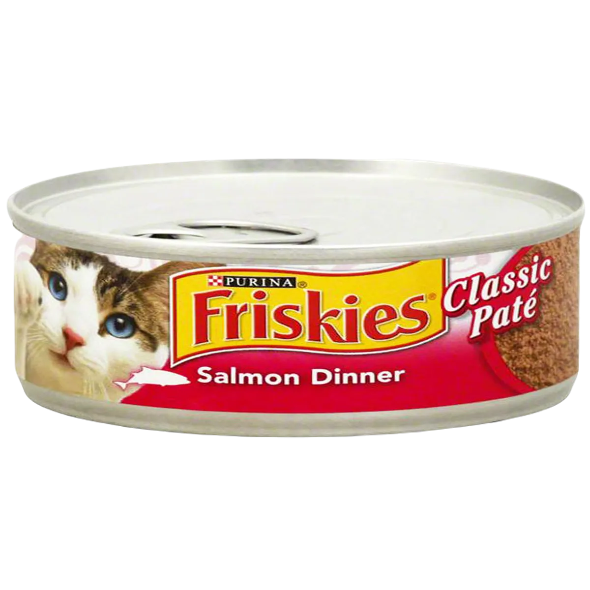 Friskies Cat Food Classic Pate Salmon Dinner