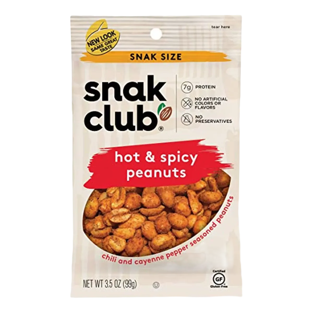 Snak Club Super Value Hot And Spicy Peanut