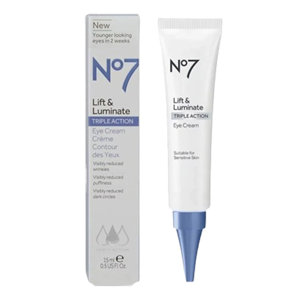 No7 Lift & Luminate Triple Action Eye Cream 15ml