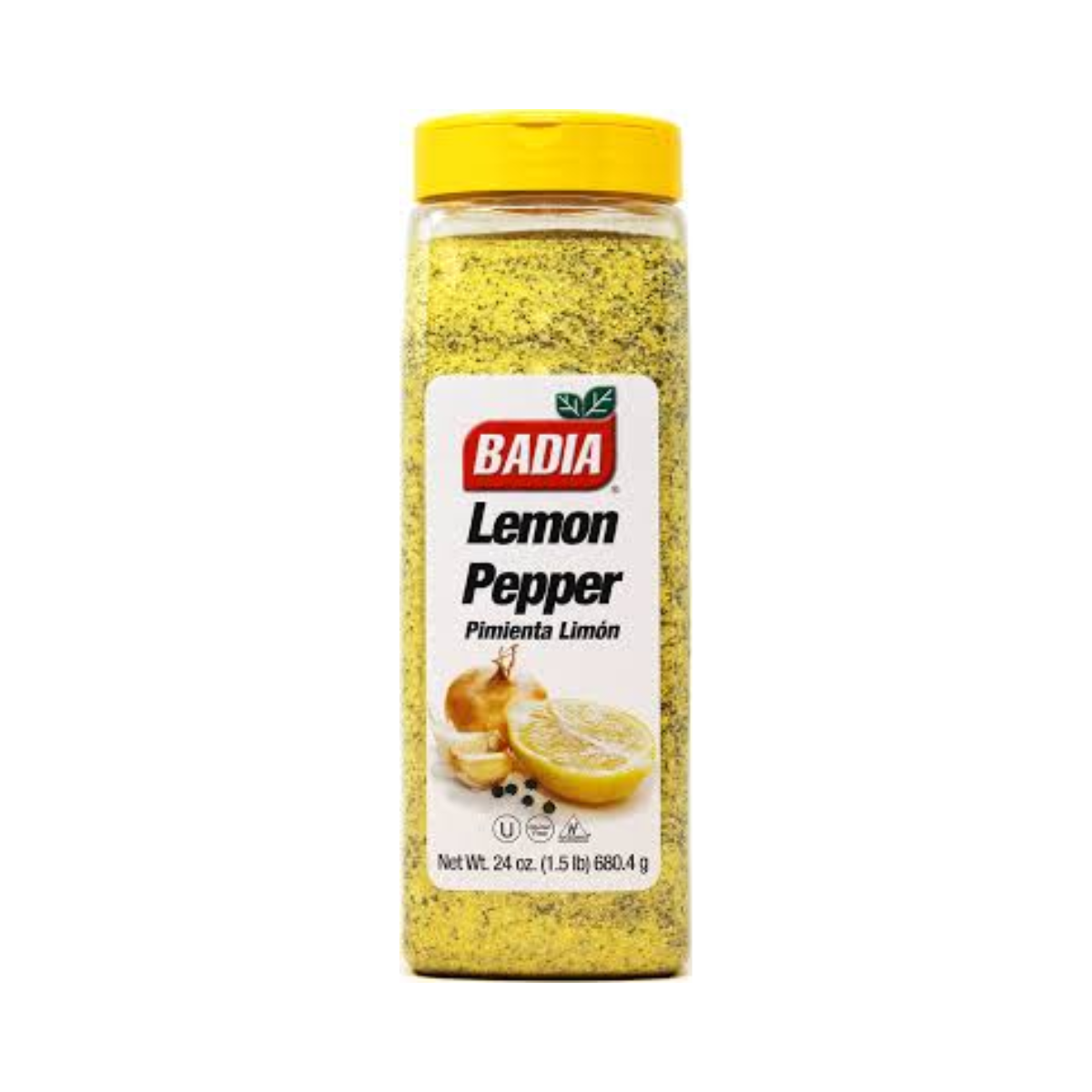 Badia Lemon Pepper, Case Of 6, 1.5 lb