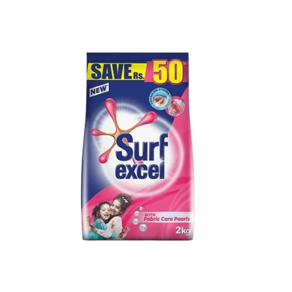 Surf Excel Washing Powder With Fabric Pearls 2kg