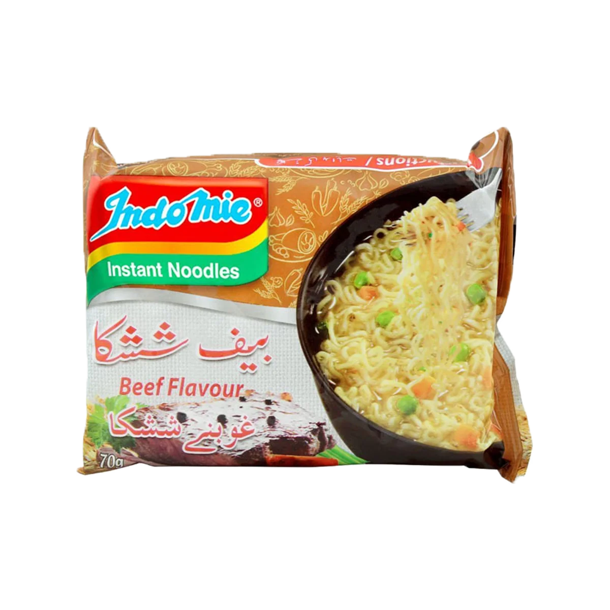 Indomie Instant Noodles Beef Flavor 120g