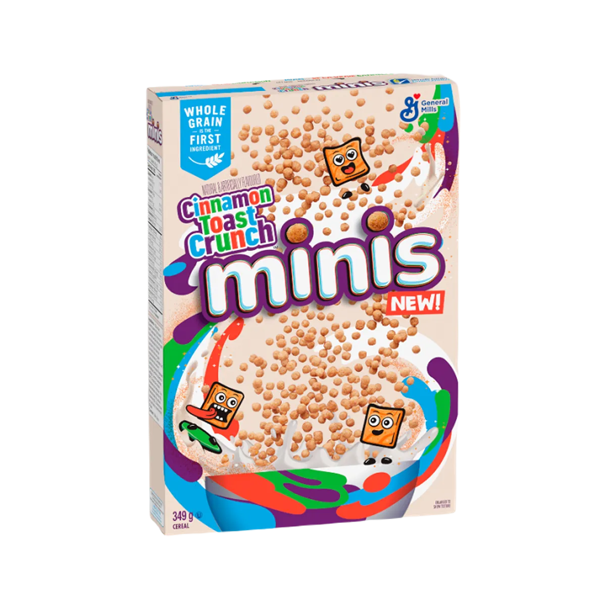 General Mills Cereal Cinnamon Toast Crunch Minis 349g