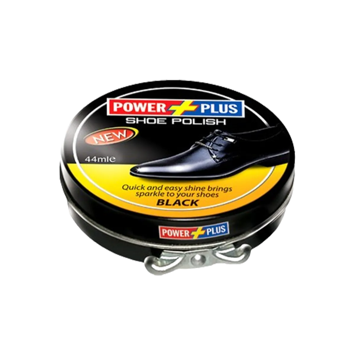 Power Plus Shoe Polish Black 44ml